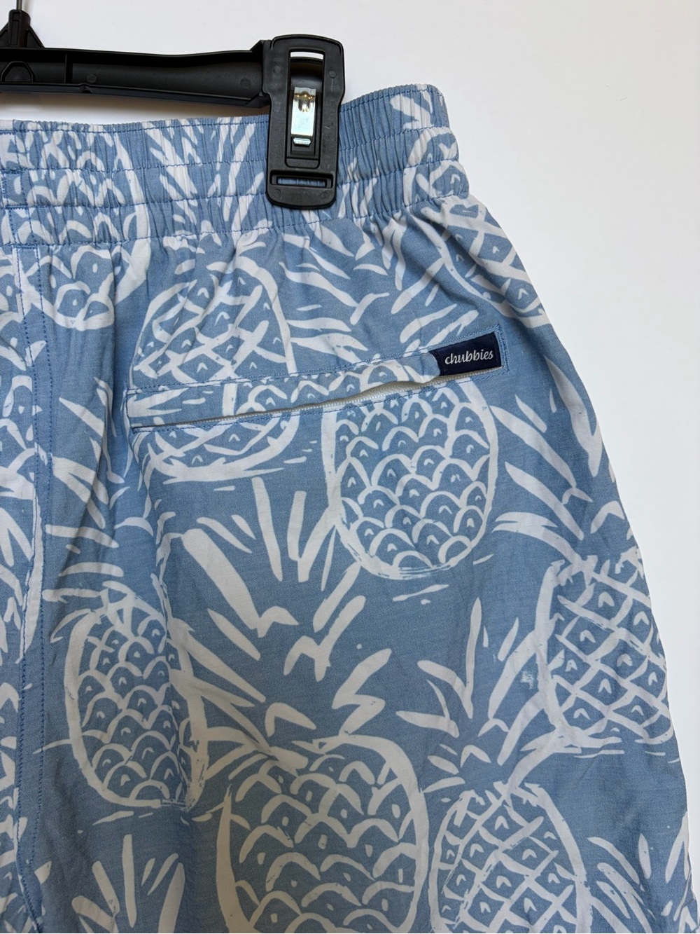 Chubbies Pineapple Sketches Swim Trunks 5.5" Small Blue - Picture 8 of 8